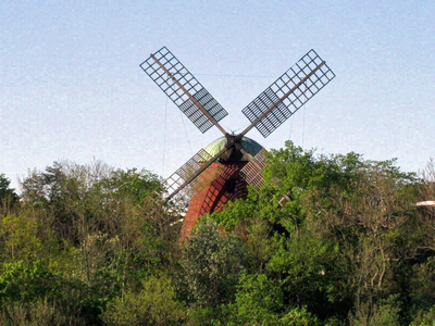 Image with 2 pixel white border